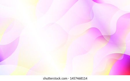 Wave Abstract Background with line, geometric shape. Creative Gradient Background. For Greeting Card, Brochure, Banner Calendar. Vector Illustration