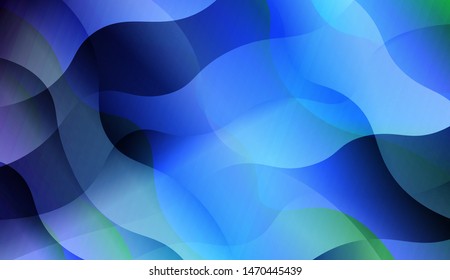 Wave Abstract Background with line, geometric shape. Creative Gradient Background. For Greeting Card, Brochure, Banner Calendar. Vector Illustration