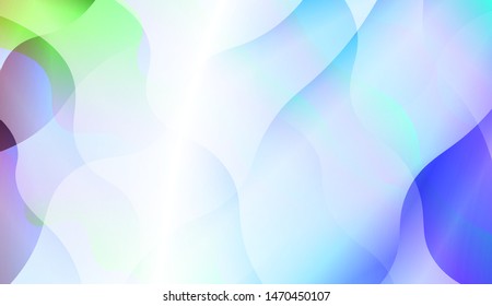 Wave Abstract Background with line, geometric shape. Creative Gradient Background. For Greeting Card, Brochure, Banner Calendar. Vector Illustration