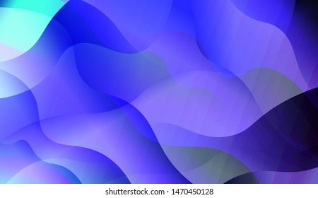 Wave Abstract Background with line, geometric shape. Creative Gradient Background. For Greeting Card, Brochure, Banner Calendar. Vector Illustration