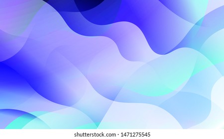 Wave Abstract Background with line, geometric shape. Creative Gradient Background. For Greeting Card, Brochure, Banner Calendar. Vector Illustration