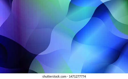 Wave Abstract Background with line, geometric shape. Creative Gradient Background. For Greeting Card, Brochure, Banner Calendar. Vector Illustration