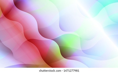 Wave Abstract Background with line, geometric shape. Creative Gradient Background. For Greeting Card, Brochure, Banner Calendar. Vector Illustration