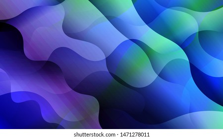 Wave Abstract Background with line, geometric shape. Creative Gradient Background. For Greeting Card, Brochure, Banner Calendar. Vector Illustration