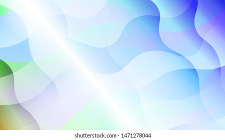 Wave Abstract Background with line, geometric shape. Creative Gradient Background. For Greeting Card, Brochure, Banner Calendar. Vector Illustration