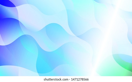 Wave Abstract Background with line, geometric shape. Creative Gradient Background. For Greeting Card, Brochure, Banner Calendar. Vector Illustration