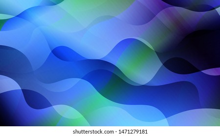 Wave Abstract Background with line, geometric shape. Creative Gradient Background. For Greeting Card, Brochure, Banner Calendar. Vector Illustration