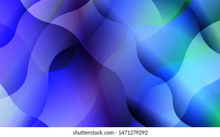 Wave Abstract Background with line, geometric shape. Creative Gradient Background. For Greeting Card, Brochure, Banner Calendar. Vector Illustration