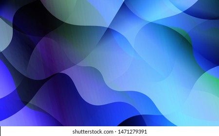 Wave Abstract Background with line, geometric shape. Creative Gradient Background. For Greeting Card, Brochure, Banner Calendar. Vector Illustration