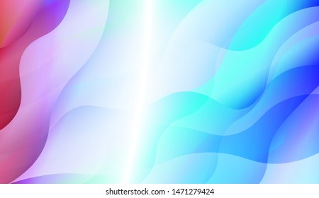 Wave Abstract Background with line, geometric shape. Creative Gradient Background. For Greeting Card, Brochure, Banner Calendar. Vector Illustration