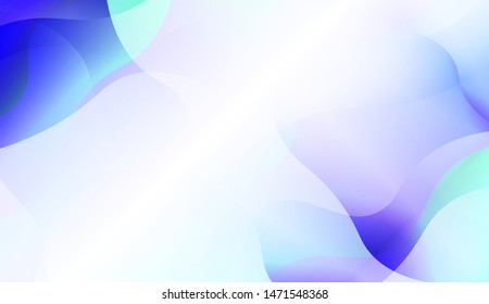 Wave Abstract Background with line, geometric shape. Creative Gradient Background. For Greeting Card, Brochure, Banner Calendar. Vector Illustration