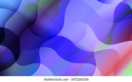 Wave Abstract Background with line, geometric shape. Creative Gradient Background. For Greeting Card, Brochure, Banner Calendar. Vector Illustration
