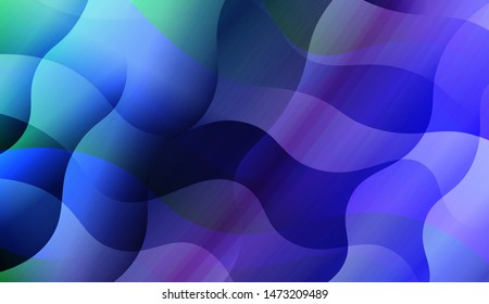 Wave Abstract Background with line, geometric shape. Creative Gradient Background. For Greeting Card, Brochure, Banner Calendar. Vector Illustration