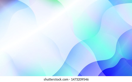 Wave Abstract Background with line, geometric shape. Creative Gradient Background. For Greeting Card, Brochure, Banner Calendar. Vector Illustration