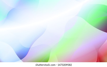Wave Abstract Background with line, geometric shape. Creative Gradient Background. For Greeting Card, Brochure, Banner Calendar. Vector Illustration