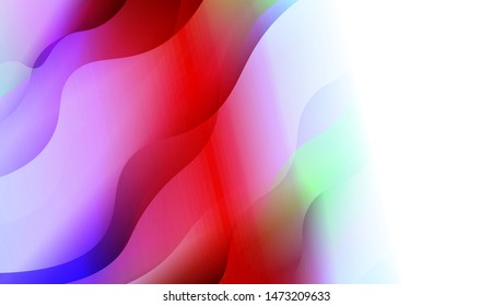 Wave Abstract Background with line, geometric shape. Creative Gradient Background. For Greeting Card, Brochure, Banner Calendar. Vector Illustration