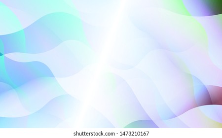 Wave Abstract Background with line, geometric shape. Creative Gradient Background. For Greeting Card, Brochure, Banner Calendar. Vector Illustration