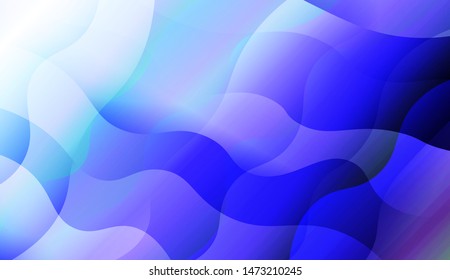Wave Abstract Background with line, geometric shape. Creative Gradient Background. For Greeting Card, Brochure, Banner Calendar. Vector Illustration