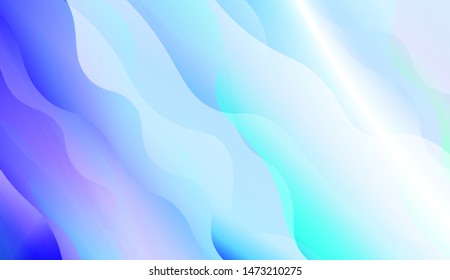 Wave Abstract Background with line, geometric shape. Creative Gradient Background. For Greeting Card, Brochure, Banner Calendar. Vector Illustration