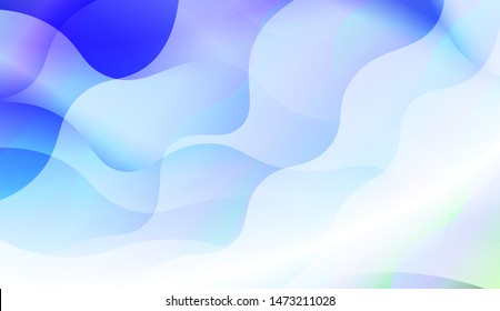 Wave Abstract Background with line, geometric shape. Creative Gradient Background. For Greeting Card, Brochure, Banner Calendar. Vector Illustration