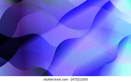 Wave Abstract Background with line, geometric shape. Creative Gradient Background. For Greeting Card, Brochure, Banner Calendar. Vector Illustration