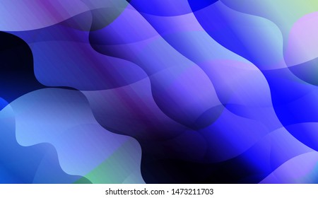 Wave Abstract Background with line, geometric shape. Creative Gradient Background. For Greeting Card, Brochure, Banner Calendar. Vector Illustration