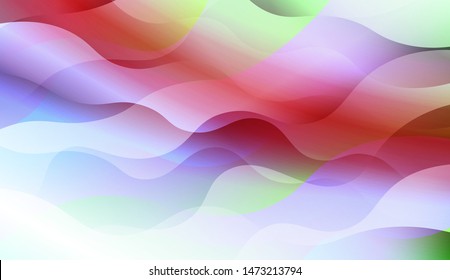Wave Abstract Background with line, geometric shape. Creative Gradient Background. For Greeting Card, Brochure, Banner Calendar. Vector Illustration