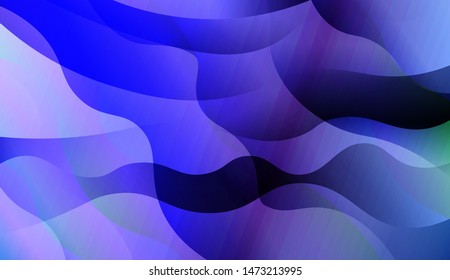 Wave Abstract Background with line, geometric shape. Creative Gradient Background. For Greeting Card, Brochure, Banner Calendar. Vector Illustration