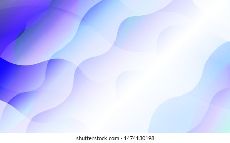 Wave Abstract Background with line, geometric shape. Creative Gradient Background. For Greeting Card, Brochure, Banner Calendar. Vector Illustration