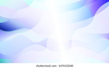 Wave Abstract Background with line, geometric shape. Creative Gradient Background. For Greeting Card, Brochure, Banner Calendar. Vector Illustration
