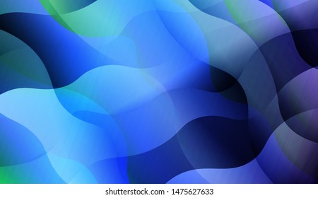 Wave Abstract Background with line, geometric shape. Creative Gradient Background. For Greeting Card, Brochure, Banner Calendar. Vector Illustration