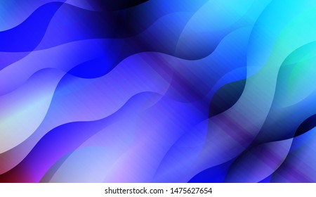 Wave Abstract Background with line, geometric shape. Creative Gradient Background. For Greeting Card, Brochure, Banner Calendar. Vector Illustration