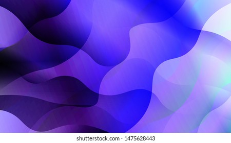 Wave Abstract Background with line, geometric shape. Creative Gradient Background. For Greeting Card, Brochure, Banner Calendar. Vector Illustration