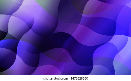 Wave Abstract Background with line, geometric shape. Creative Gradient Background. For Greeting Card, Brochure, Banner Calendar. Vector Illustration