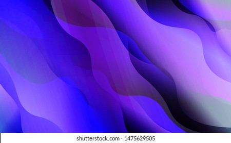 Wave Abstract Background with line, geometric shape. Creative Gradient Background. For Greeting Card, Brochure, Banner Calendar. Vector Illustration