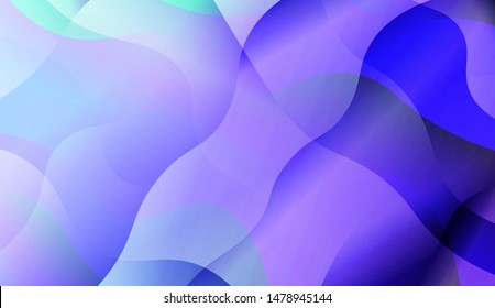 Wave Abstract Background with line, geometric shape. Creative Gradient Background. For Greeting Card, Brochure, Banner Calendar. Vector Illustration