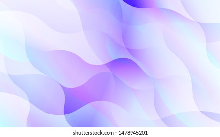 Wave Abstract Background with line, geometric shape. Creative Gradient Background. For Greeting Card, Brochure, Banner Calendar. Vector Illustration