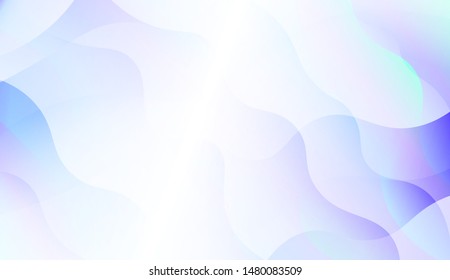 Wave Abstract Background with line, geometric shape. Creative Gradient Background. For Greeting Card, Brochure, Banner Calendar. Vector Illustration