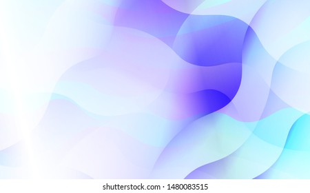 Wave Abstract Background with line, geometric shape. Creative Gradient Background. For Greeting Card, Brochure, Banner Calendar. Vector Illustration