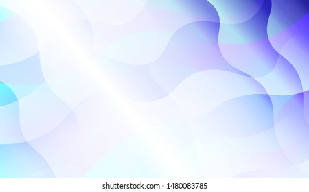 Wave Abstract Background with line, geometric shape. Creative Gradient Background. For Greeting Card, Brochure, Banner Calendar. Vector Illustration