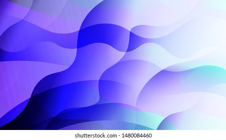 Wave Abstract Background with line, geometric shape. Creative Gradient Background. For Greeting Card, Brochure, Banner Calendar. Vector Illustration