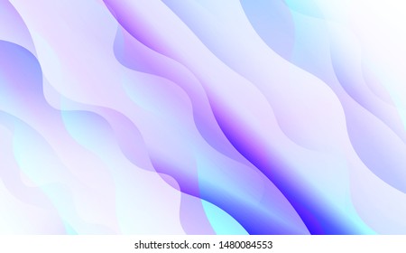 Wave Abstract Background with line, geometric shape. Creative Gradient Background. For Greeting Card, Brochure, Banner Calendar. Vector Illustration