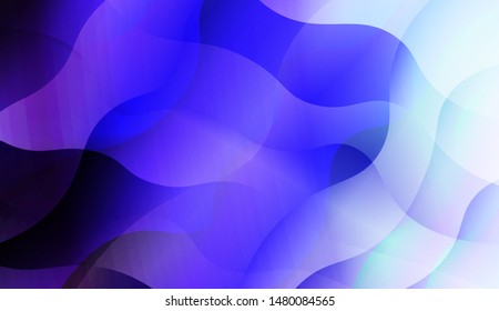 Wave Abstract Background with line, geometric shape. Creative Gradient Background. For Greeting Card, Brochure, Banner Calendar. Vector Illustration