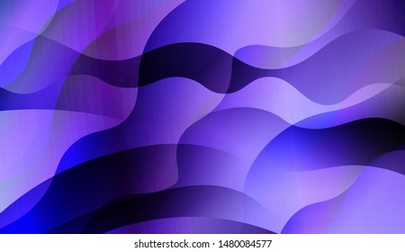 Wave Abstract Background with line, geometric shape. Creative Gradient Background. For Greeting Card, Brochure, Banner Calendar. Vector Illustration