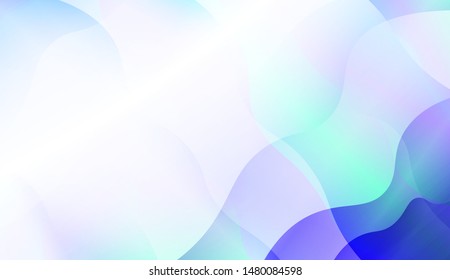 Wave Abstract Background with line, geometric shape. Creative Gradient Background. For Greeting Card, Brochure, Banner Calendar. Vector Illustration