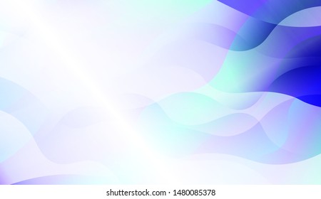 Wave Abstract Background with line, geometric shape. Creative Gradient Background. For Greeting Card, Brochure, Banner Calendar. Vector Illustration