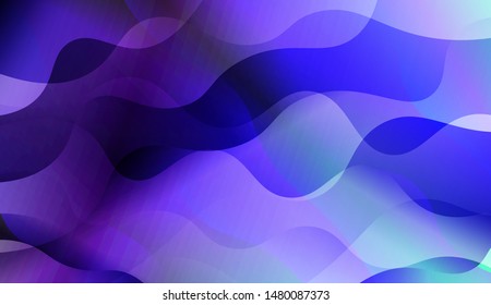 Wave Abstract Background with line, geometric shape. Creative Gradient Background. For Greeting Card, Brochure, Banner Calendar. Vector Illustration