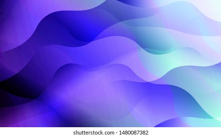 Wave Abstract Background with line, geometric shape. Creative Gradient Background. For Greeting Card, Brochure, Banner Calendar. Vector Illustration