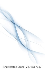 Wave abstract background, modern design, vector illustration.