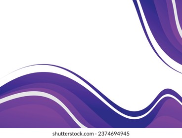 wave abstract background modern style design